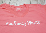 "Ms. Fancy Plants" Women's Crew Neck T-Shirt